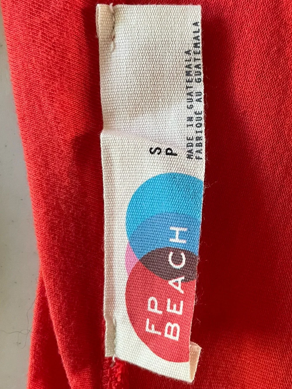 NWT Free People FP Beach Montauk Midi Dress Tomato Red Relaxed Oversized S